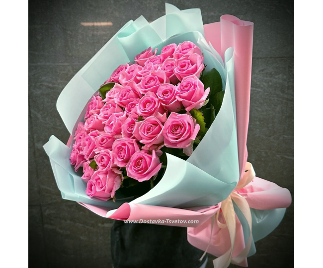 Flowers Bouquet of 35 roses "The Most Beloved"