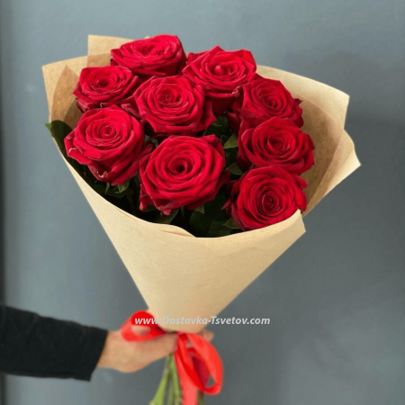 Bouquet of red roses "Classic Genre"