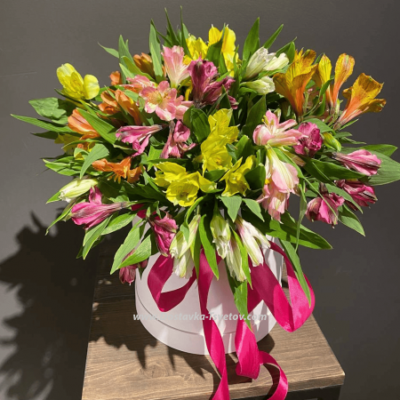 Flower Arrangement "Playful Alstroemeria"