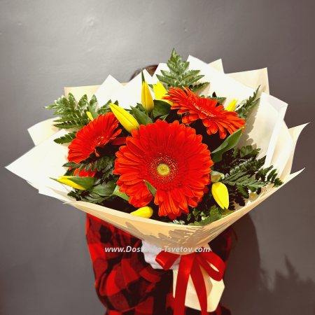 Prefabricated bouquet "Explosion of Love"