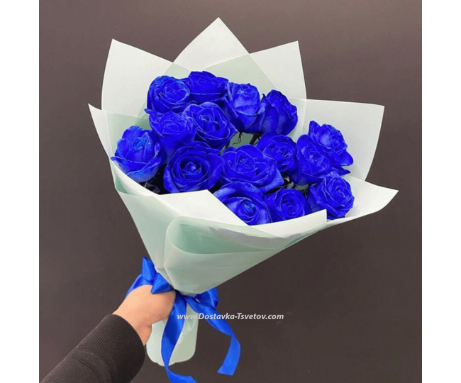 Flowers Blue rose "Glacial period"