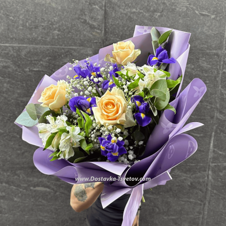 Mysterious bouquet "Night Mystery"