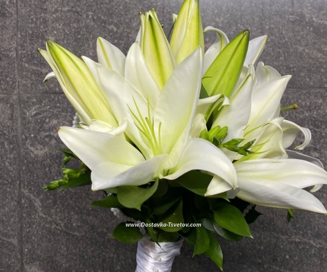 Lilies For the bride "Wedding Dress"