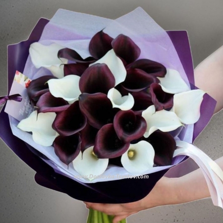 Bouquet of callas "Chanel"