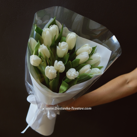 White bouquet "Pretty Girl"