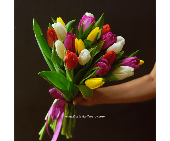Flowers 25 Tulips ¨Joy¨