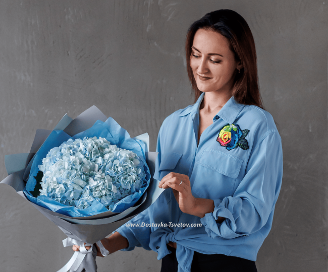 Blue Hydrangeas "Moonlit Evening" - photo #2