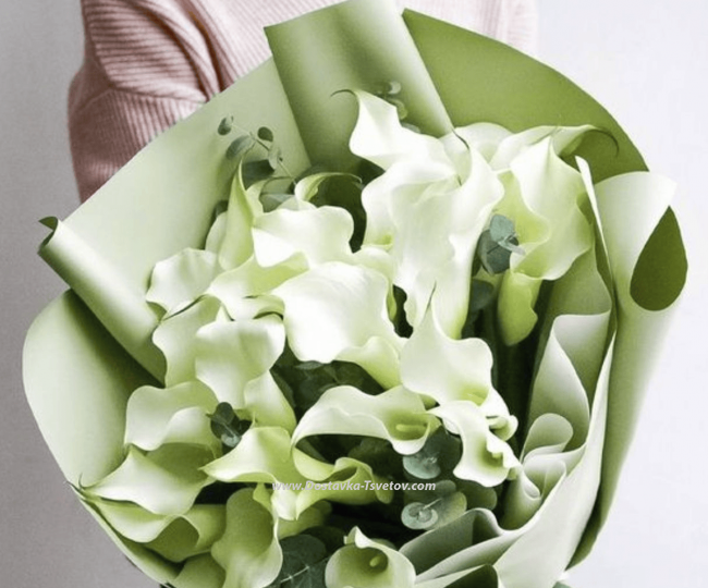 Callas Bouquet of calla lilies "Elegance Itself"