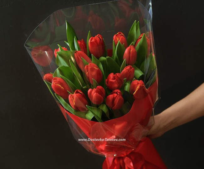Tulips Bouquet of tulips "Matilda"