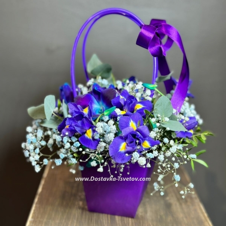 Flower Handbag "Violetta"