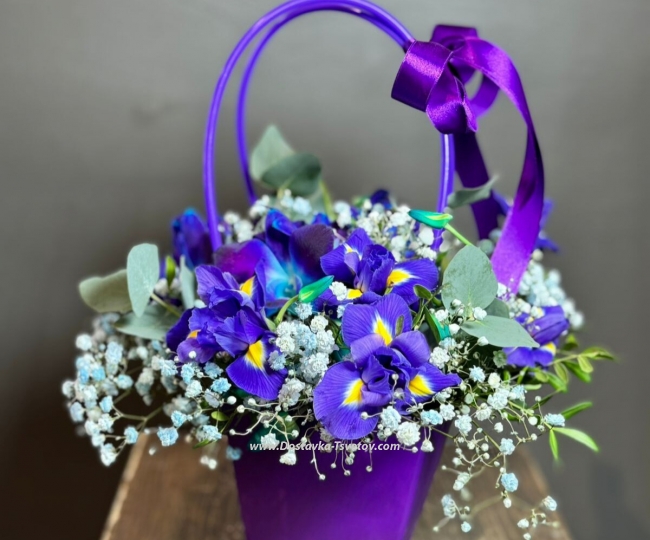 Flowers Flower Handbag "Violetta"