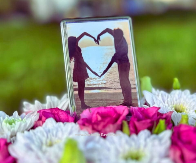 Your photo in a heart with flowers #1 - photo #2