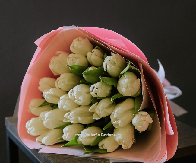 White bouquet "Enchantress" - photo #2