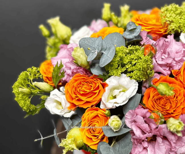 Bright floral arrangement "Sunny Day" - photo #3