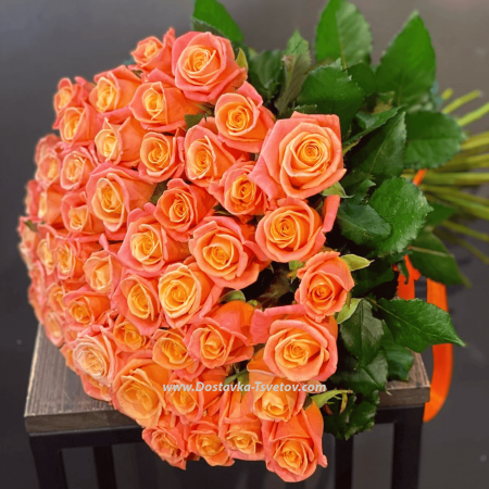 Pink bouquet "Ardent Love"