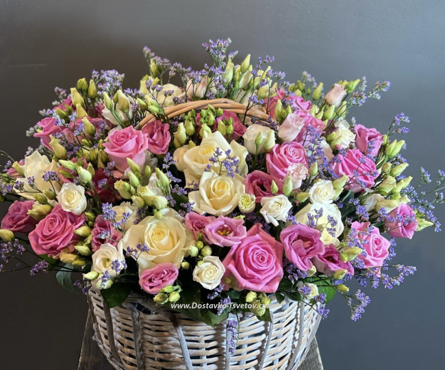 Flowers Basket-mix "Whisper of the Surf"