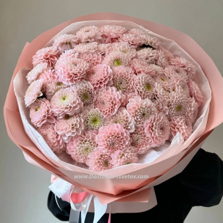 Bouquet of 45 dahlias "Breath"