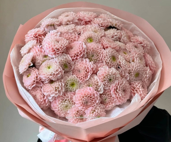 Flowers Bouquet of 45 dahlias "Breath"