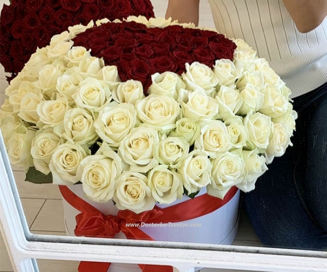 101 Roses "Heart of Happiness" - photo #2