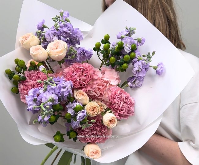 Author's bouquets Author's bouquet "Lavender Dream"