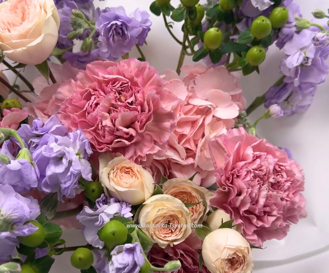 Author's bouquet "Lavender Dream" - photo #2