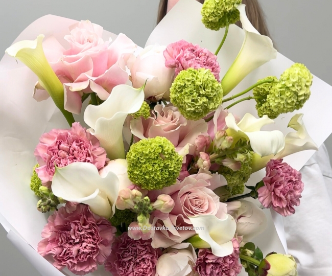 Author's bouquet "Whisper of the Heart" - photo #3