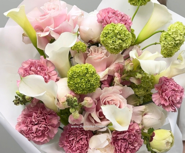 Author's bouquet "Whisper of the Heart" - photo #2