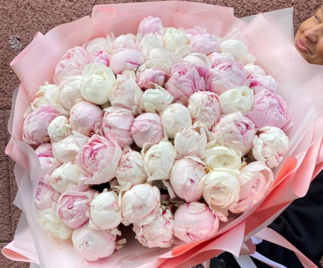 Peonies Large bouquet of "Peonies of Love"