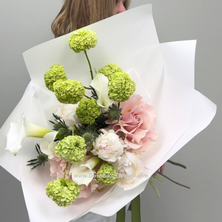 Author's bouquet "Tenderness of Silk"