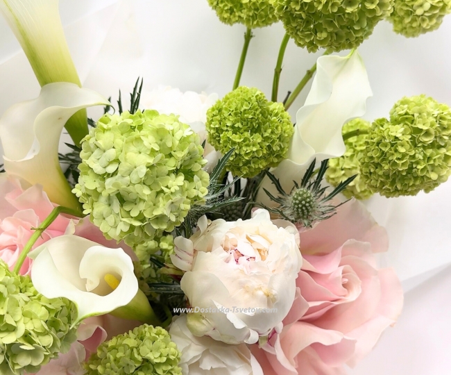 Author's bouquet "Tenderness of Silk" - photo #2