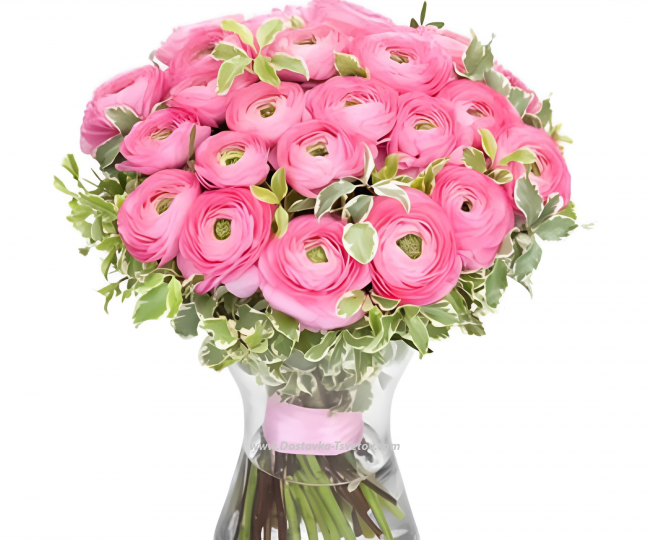 Ranunculus Buttercups "Pink Flamingo"