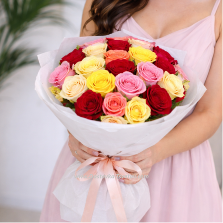Bouquet of Kenyan roses "Inflorescence"