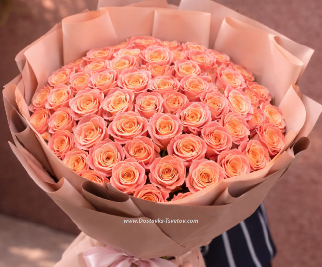 Flowers 51 roses "Anna Karina"