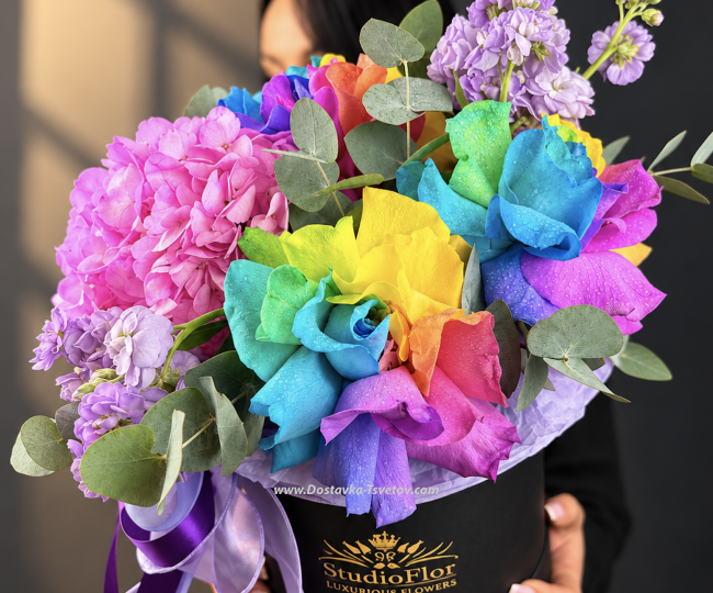 Flowers Composition "Dopamine Cloud"