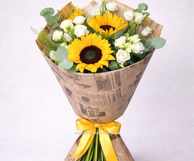 Sunflowers Bouquet "Summer Tale"