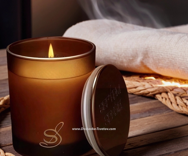 Premium candle "Christmas Tree" - photo #3