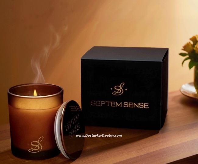 Premium candle "Christmas Tree" - photo #2