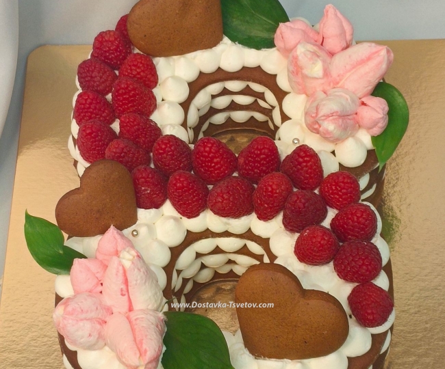 Cakes Author's cake "Digit"