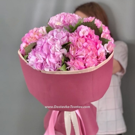 Pink bouquet "Morning Song"