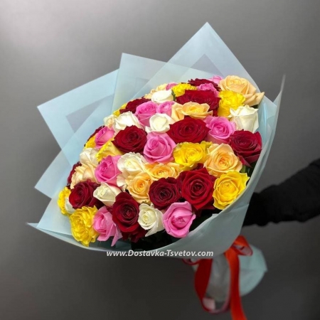 51 roses in the bouquet "Ocean of Love"