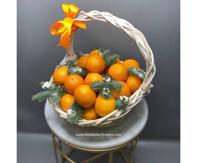 Flowers Basket "Mandarin Paradise"