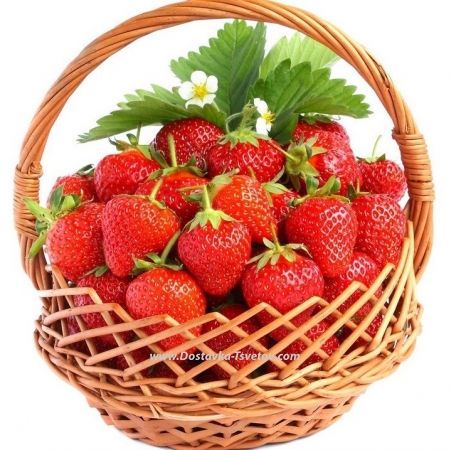 Basket "Strawberry Paradise"