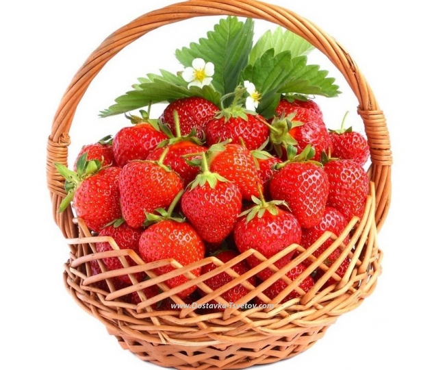 Fruit basket Basket "Strawberry Paradise"