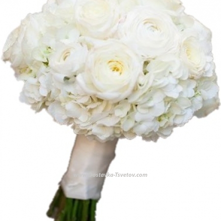 Ranunculus to the bride "Glacier"