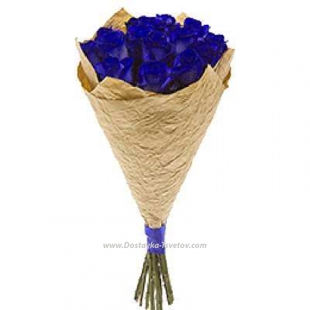 Bouquet of 7 roses "Blue Sea"