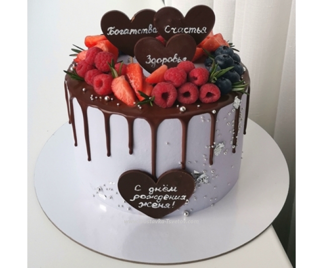 Cakes Cake "Strawberry Plombir" (2kg)