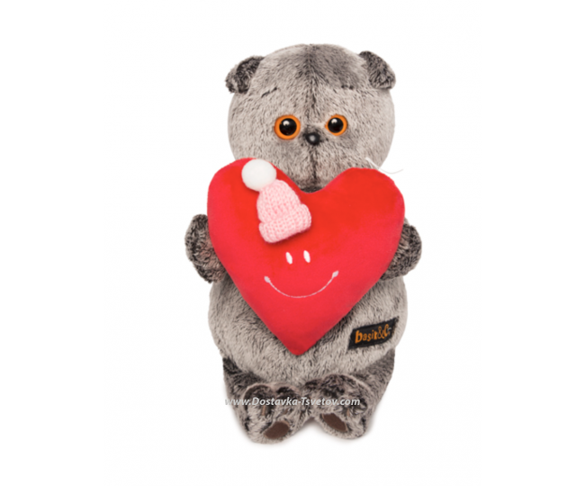 Stuffed Toys Basik with Heart