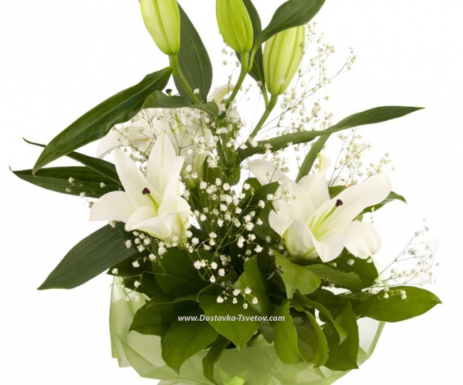 Lilies Lily bouquet "Lightness of Feelings"