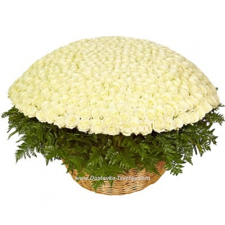 Large basket "White Sea"