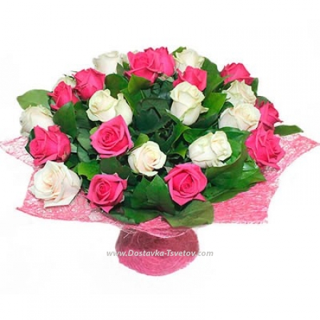 Bouquet mix of roses "Date"